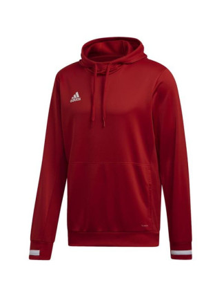 Pánská mikina Team 19 Hoody M DX7335 červená - Adidas