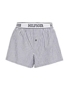 Dámské šortky WOVEN SHORTS UW0UW052330GY - Tommy Hilfiger