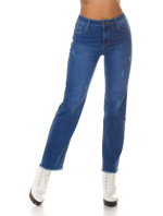 Sexy použitý vzhled Highwaist Jeans