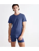 Pánské tričko EVER Ease O-Neck - UNKNOWN - tm. modré 6312 - SLOGGI