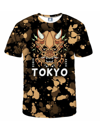 Aloha From Deer Tokyo Oni Yellow T-Shirt TSH AFD939 Orange