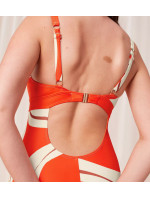 Dámské jednodílné plavky Summer Allure OW 02 - ORANGE - oranžové M017 - TRIUMPH