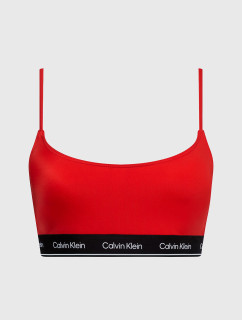 Dámská plavková podprsenka KW0KW02425 XNE červená - Calvin Klein