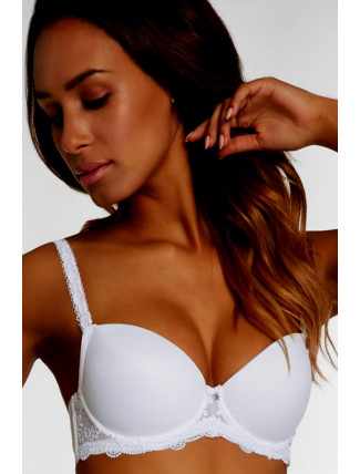 Dámská podprsenka Fortuna brassiere white - KRIS LINE