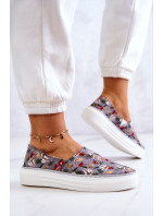 Dámské espadrilky Slip On Big Star - šedivé