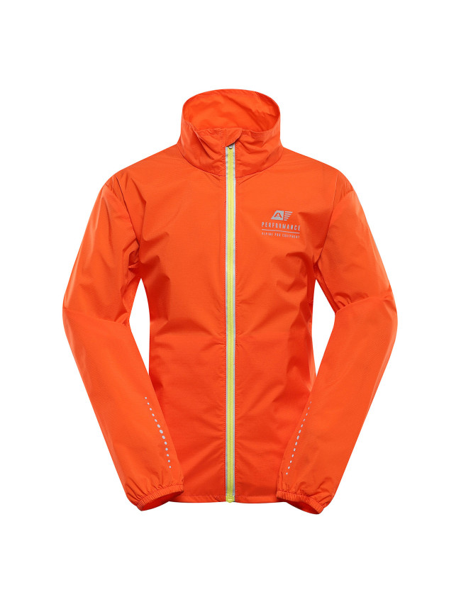 Dětská ultralehká bunda s úpravou dwr ALPINE PRO SPINO spicy orange