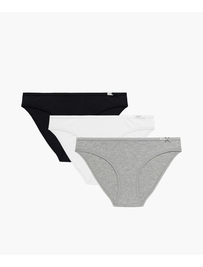 Dámské bikiny kalhotky ATLANTIC 3Pack - vícebarevné