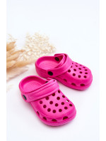 Dětská pěna Crocs Slides Růžové Percy