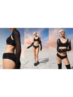 Dámská podrpsenka ZERO Feel 2.0 Bralette - BLACK - černá 0004 - SLOGGI