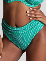 Swimwear Gingham Gather Brief green gingham SW1729