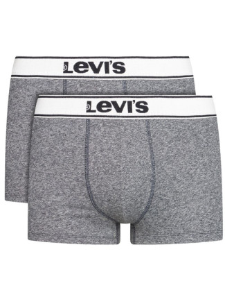 Pánské boxerky 2Pack 37149-0388 Grey - Levi's