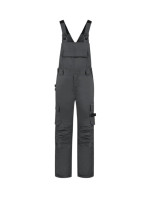 Bib & Brace Twill Cordura pracovní kalhoty s laclem unisex tmavě šedá