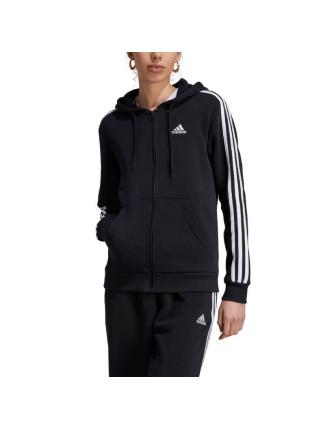 Mikina adidas 3 Stripes FL Full-Zip Hoodie W HZ5743