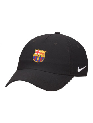 Unisex baseballová čepice FC Barcelona Club FN4859-010 Černá s logem - Nike