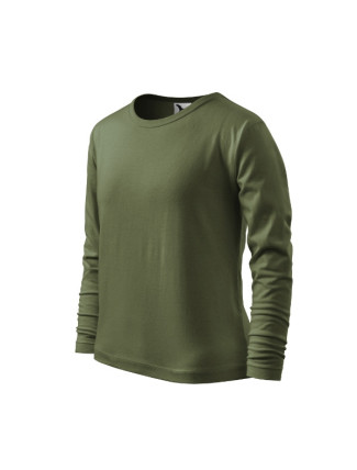 Fit-T LS triko dětské khaki