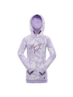 Dětská bavlněná mikina ALPINE PRO MOREDO pastel lilac varianta pb