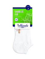 Krátké pánské bambusové ponožky BAMBUS AIR IN-SHOE SOCKS - BELLINDA - šedá