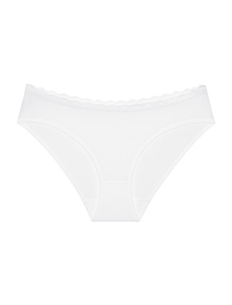 Dámské kalhotky Feel Of Cotton Tai - WHITE - bílé 0003 - TRIUMPH