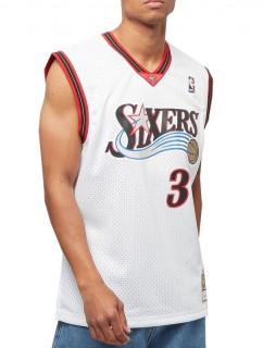 Mitchell & Ness NBA Swingman Home Jersey 76ers 00 Allen Iverson M SMJYGS18200-P76WHIT00AIV Pánské oblečení