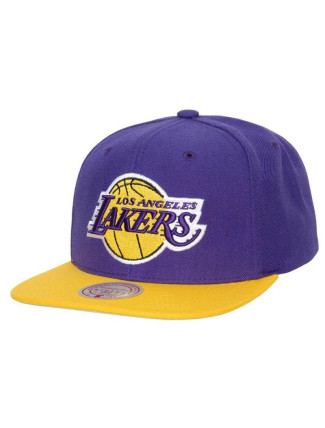 Mitchell & Ness NBA Los Angeles Lakers NBA Team 2 Tone2.0 Snapback NBA Lakers Kšiltovka HHSS3264-LALYYPPPPRYW