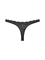 Dámská tanga ZERO Feel Bliss String - BLACK - černé 0004 - SLOGGI