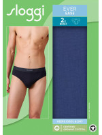 Pánské slipy EVER Ease Brief 2P - UNKNOWN - tm. modré 6312 - SLOGGI