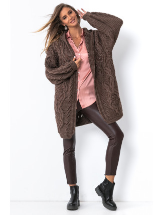 Fobya Cardigan F1493 Brown