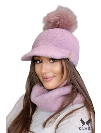 Kamea Hat K.22.002.20 Tmavě růžová