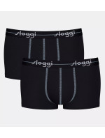 Pánské boxerky Start Hipster C2P box - BLACK - černé 0004 - SLOGGI