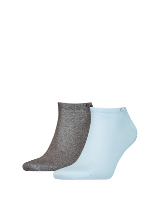 Calvin Klein 2Pack Socks 701218707011 Light Blue/Grey