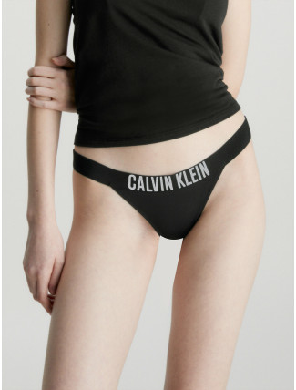 Dámské plavkové kalhotky KW0KW01984 BEH černé - Calvin Klein