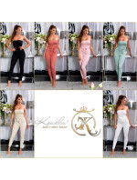 Sexy kombinéza Bandeau Ripp Jumpsuit