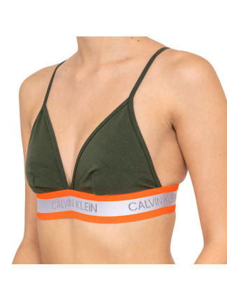 Podprsenka bez kostic QF5669E-FDX khaki - Calvin Klein