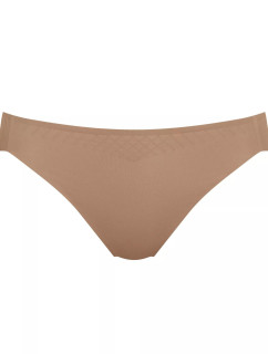 Dámské kalhotky BODY ADAPT High Leg Brief - BROWN - sv. hnědé 00CM - SLOGGI