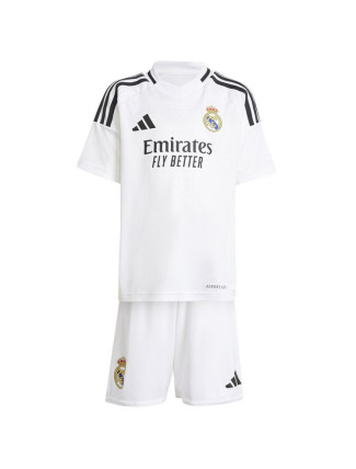 Adidas Real Madrid juniorská fotbalová souprava 24/25 Home Mini IT5175