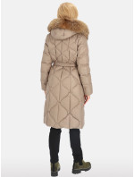 PERSO Coat BLH241012FXR Béžová barva