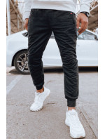 Pánské grafitové joggers tepláky Dstreet UX4122