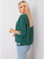 Mikina RV BL 5978.06P tmavě zelená