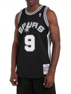 Mitchell & Ness San Antonio Spurs NBA Swingman Jersey Spurs 2001 Tony Parker M SMJYLG19018-SASBLCK01TPA pánské