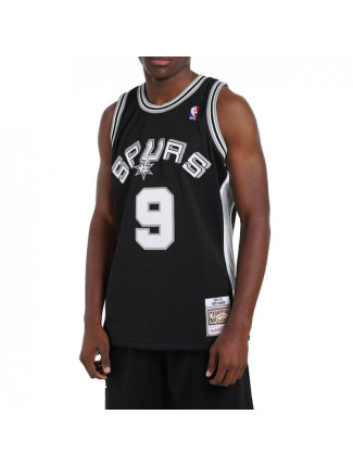 Mitchell & Ness San Antonio Spurs NBA Swingman Jersey Spurs 2001 Tony Parker M SMJYLG19018-SASBLCK01TPA pánské