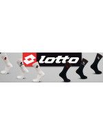 LOTTO froté ponožky černé 3 páry 069739