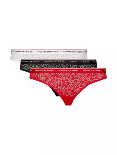 Dámská balení 3 PACK BIKINI LACE (EXT SIZES) UW0UW048970X0 - Tommy Hilfiger