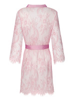 LivCo Corsetti Fashion Housecoat Sheer Pink