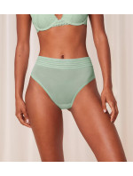 Dámské kalhotky Tempting Sheer Highwaist String - GREEN - zelené 7786 - TRIUMPH