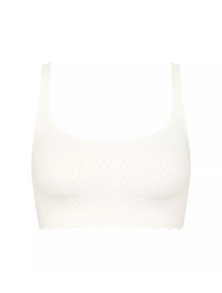 Dámský top  ZERO Feel Bliss Top - WHITE - bílý 00GZ - SLOGGI