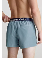 Pánské plavky Tkaný spodní díl SHORT DRAWSTRING KM0KM00946C7Y - Calvin Klein