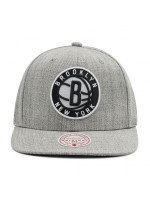 Mitchell & Ness NBA Brooklyn Nets Logo Team High Crown 6 Panel Classic Red Snapback HHSS3272-BNEYYPPPGYHT