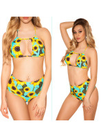 Sexy bikiny s vysokým pasem Sunflowers