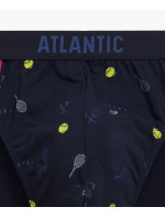 Pánské slipy ATLANTIC Sport 3Pack - námořnické modré