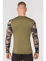 Tričko Rough Radical Furious Army Ls Khaki/Camo